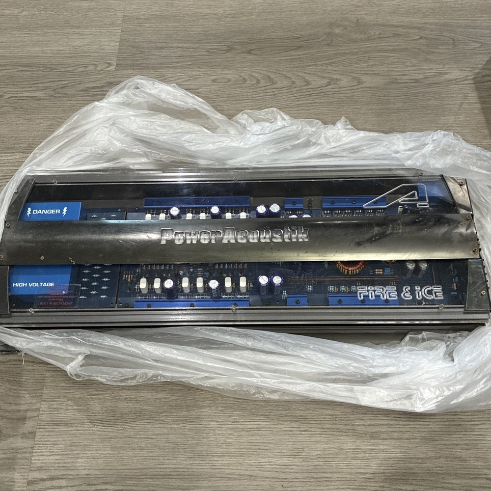 Power Acoustik Fire & Ice F12X-1600 Car Amplifier